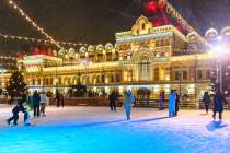 Опубликованы фото с открытия новогодней площадки на Нижегородской ярмарке