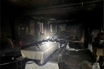 Пожар произошел в Кудьминской промзоне