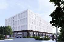 Согласован облик 6-этажного паркинга в рамках КРТ на улице Самочкина