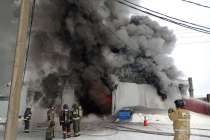 Пожар произошел в цехе по производству свечей в Балахнинском округе