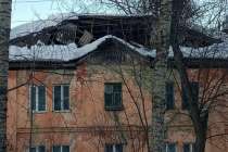 Крыша жилого дома рухнула в Арзамасе под тяжестью снега