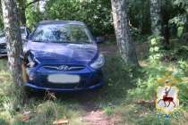 Пасынок врезался в дерево на угнанном автомобиле отчима в Балахне