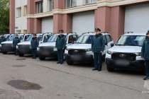 Служебные автомобили передали сотрудникам пожарного надзора МЧС в Нижнем Новгороде